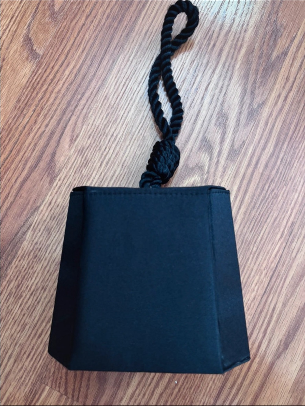 Black Rope Handle Mini Bag - Picture 3 of 6